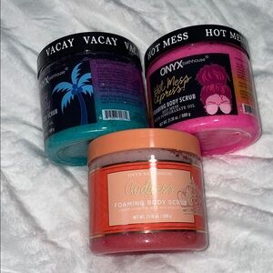 Onyx body scrubs bundle